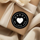 Search for dad loves you stickers Modern
