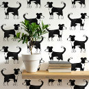 Search for black border art Dog