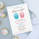 Search for cupcake gender reveal invitations Sweet