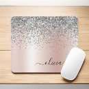 Search for silver rose mousepads Blush pink