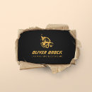 Search for car logo business cards Black