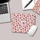 Search for strawberry mousepads Girly