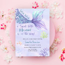 Search for pastel mermaid tail invitations Watercolor