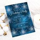 Search for business party invitations Navy blue