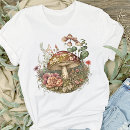 Search for mushroom womens tshirts Nature