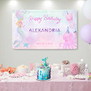 Search for happy birthday in purple banners Script