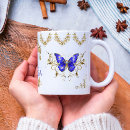 Search for gold butterfly mugs Butterflies