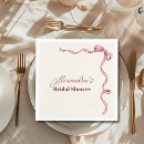 Search for pink bow napkins Quirky