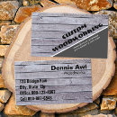 Search for trade business cards Wood