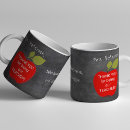 Search for teacher apple thank you mugs Teacher appreciation day