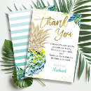 Search for luau thank you cards Tropical