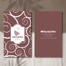 Search for chocolate business cards Caterer