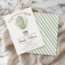 Search for green hot air balloon invitations Adventure awaits