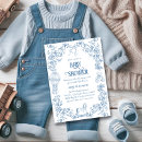 Search for vintage toile invitations Boy