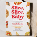Search for red and white checkered invitations Slice slice baby