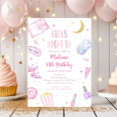 Search for pajamas birthday invitations Gold foil