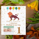 Search for leo birthday invitations Gold