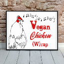 Search for vegans posters Chicken
