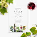 Search for wine wedding invitations Country