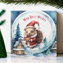 Search for hedgehog christmas cards Hedgie