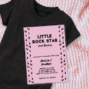 Search for rock n roll baby shower invitations Music