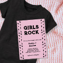 Search for rock and roll baby shower invitations Guitar