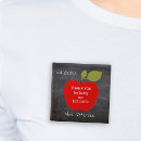 Search for red apple badges Back to school