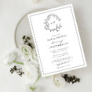 Search for monogram bridal shower invitations Modern