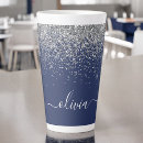 Search for blue and silver mugs Glitter