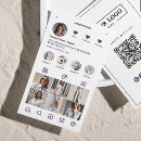 Search for follow us business cards Social media