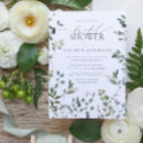 Search for watercolor eucalyptus bridal shower invitations Calligraphy