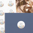 Search for cupcake party favor stickers Floral