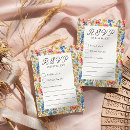 Search for wedding rsvp cards Floral