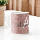 Search for bling mugs Rose gold