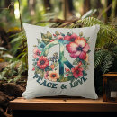 Search for peace sign cushions Vintage