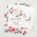 Search for ruby wedding anniversary invitations Vow renewal