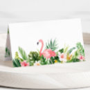 Search for flamingo place cards Hawaiian
