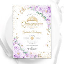 Search for lavender quinceanera invitations 15th birthday