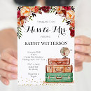 Search for around the world bridal shower invitations For her