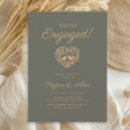 Search for love birds engagement party invitations Couple