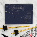 Search for navy graduation invitations Classic