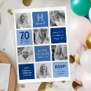 Search for collage birthday invitations Modern