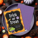Search for trick or treating invitations Witch