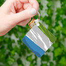 Search for sierra key rings Sierra leone flag