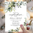 Search for fall couples shower invitations Greenery
