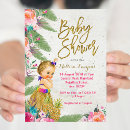 Search for luau baby shower invitations Floral