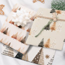 Search for winter forest wrapping paper Christmas tree