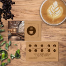 Search for coffee shop customer loyalty cards Business