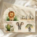 Search for cheetah 1st birthday invitations Jungle