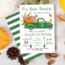 Search for pumpkin truck invitations Tractor